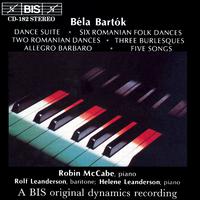 BARTOK: Piano and Vocal Music