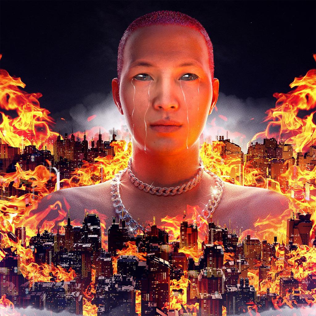 red drippin like ruby