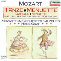 MOZART, W.A.: Orchestral Music - K. 461, 462, 463, 509, 534, 535, 587, 600, 603, 605 (Salzburg Mozarteum Orchestra)