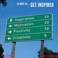 44 Ways to…. Get Inspired