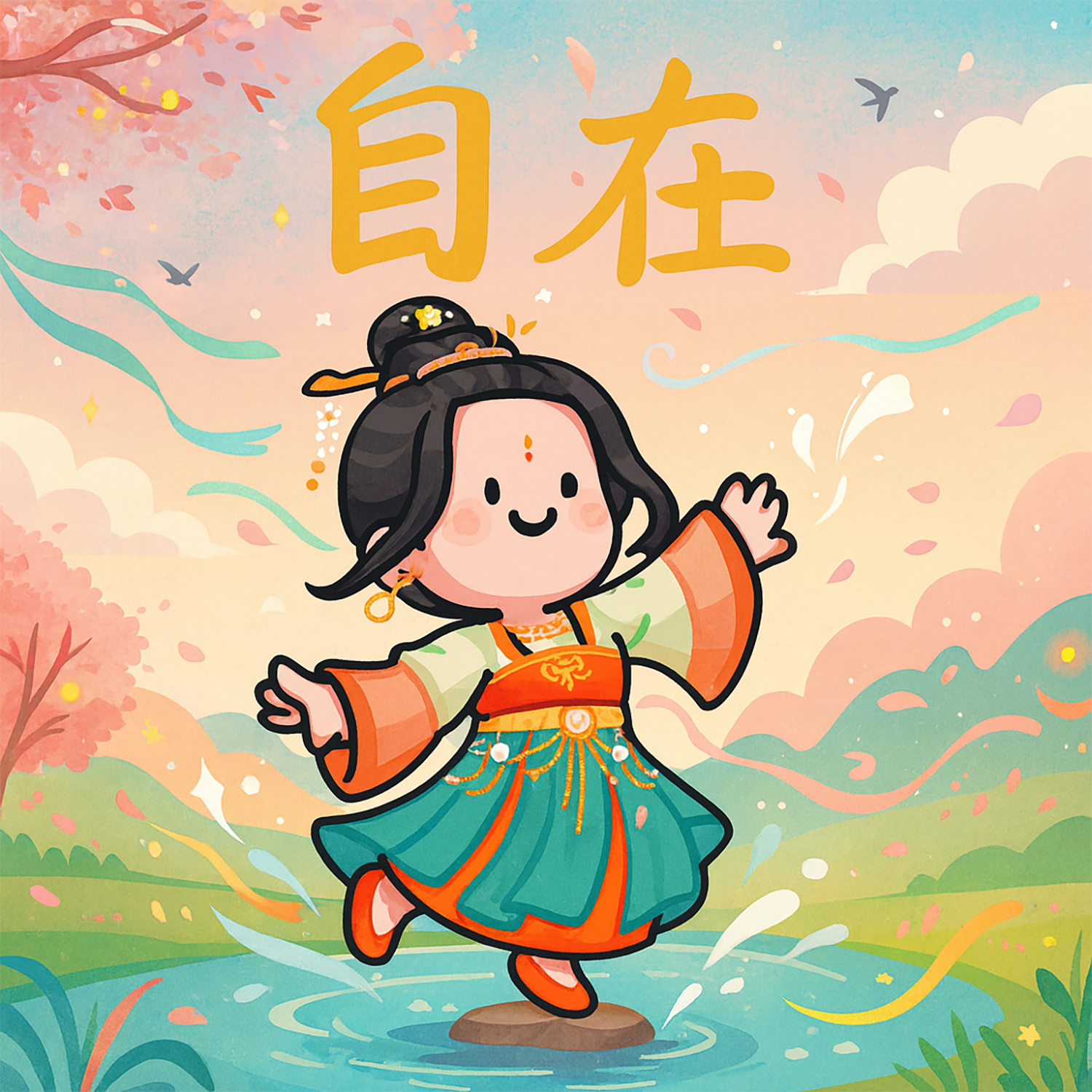 自在封面