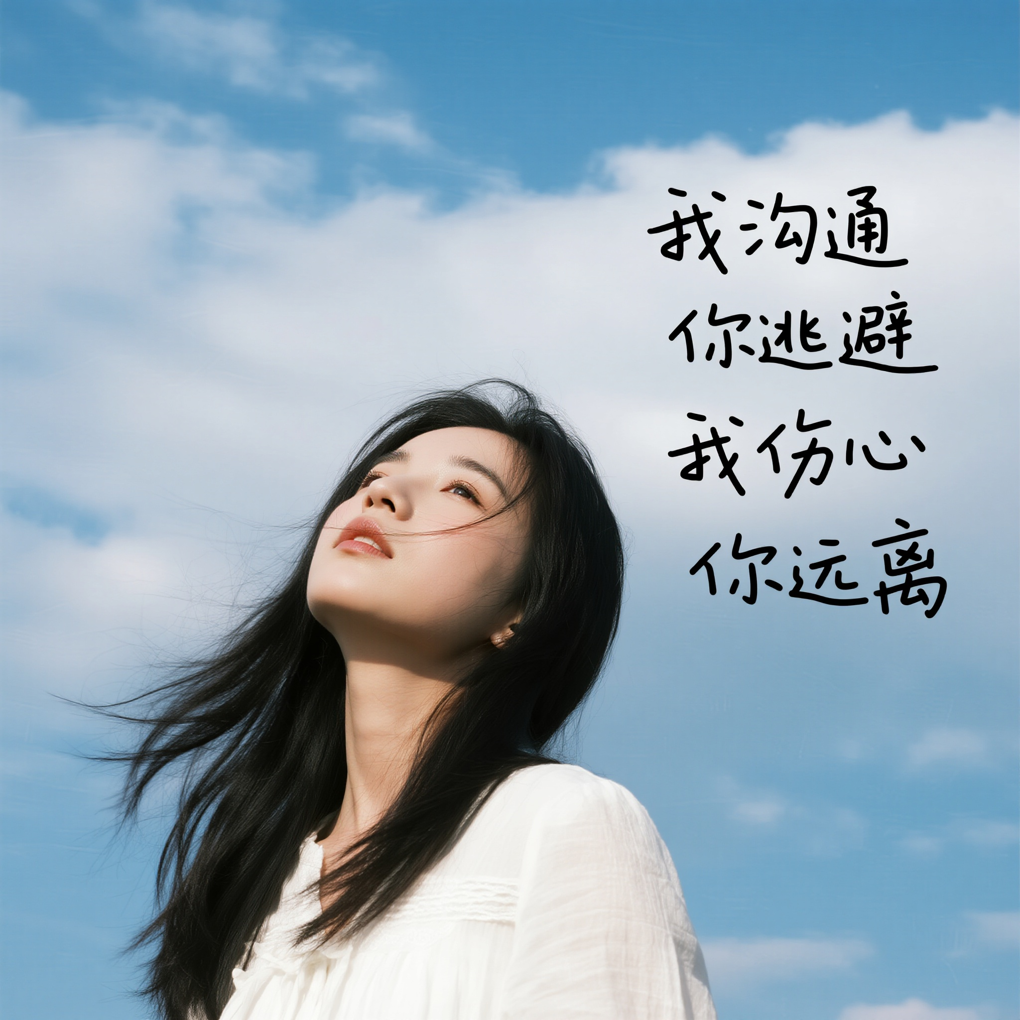 我沟通 你逃避 我伤心 你远离 - 可可168封面