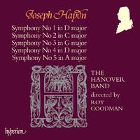 Haydn: Symphonies Nos. 1, 2, 3, 4 & 5