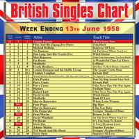 British Singles Chart - Week Ending 13 June 1958