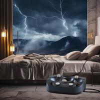 Binaural Thunder Spa: Calming Storm Melodies