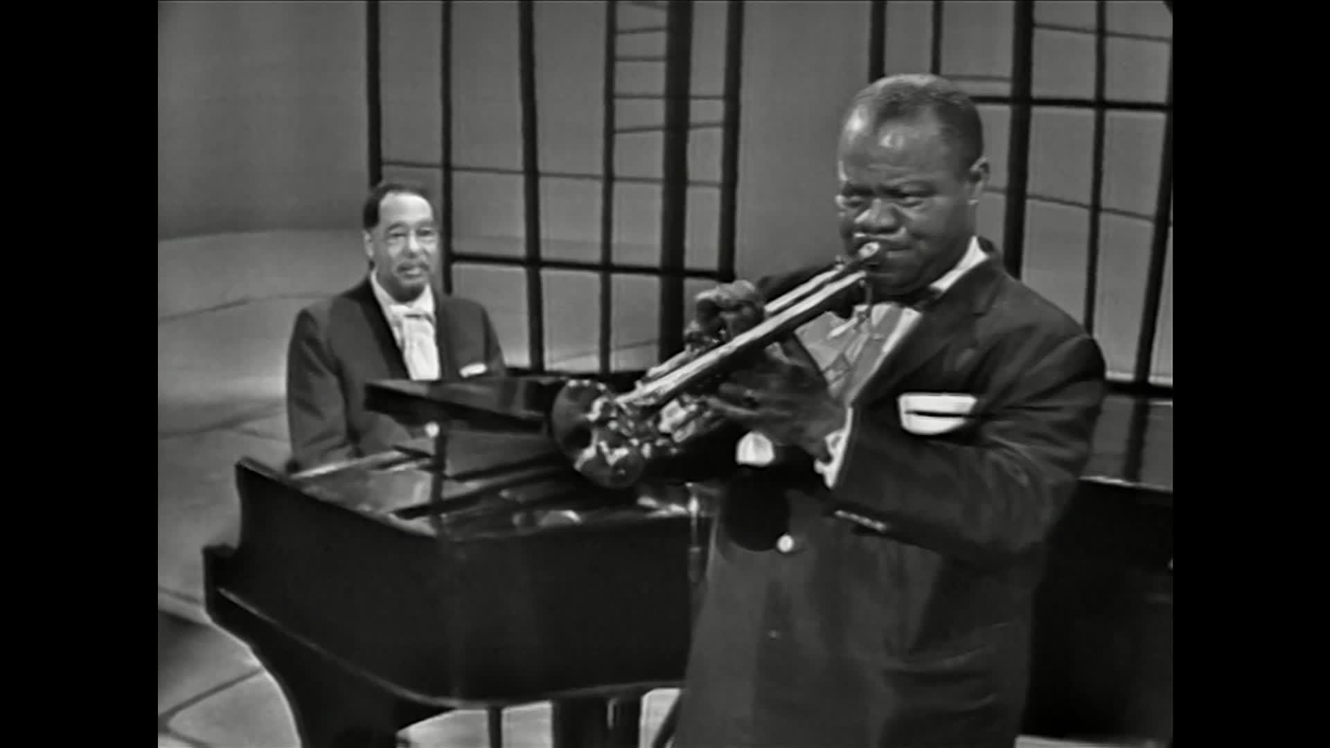 Louis Armstrong, Duke Ellington, and Dizzy Gillespie