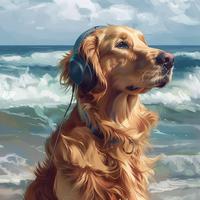 Dogs Beach Day: Ocean Soundtracks