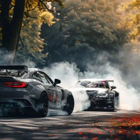 Neon Driftl 陷阱 Phonk 引擎轰鸣