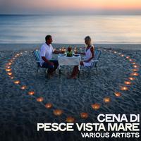 Cena di pesce vista mare