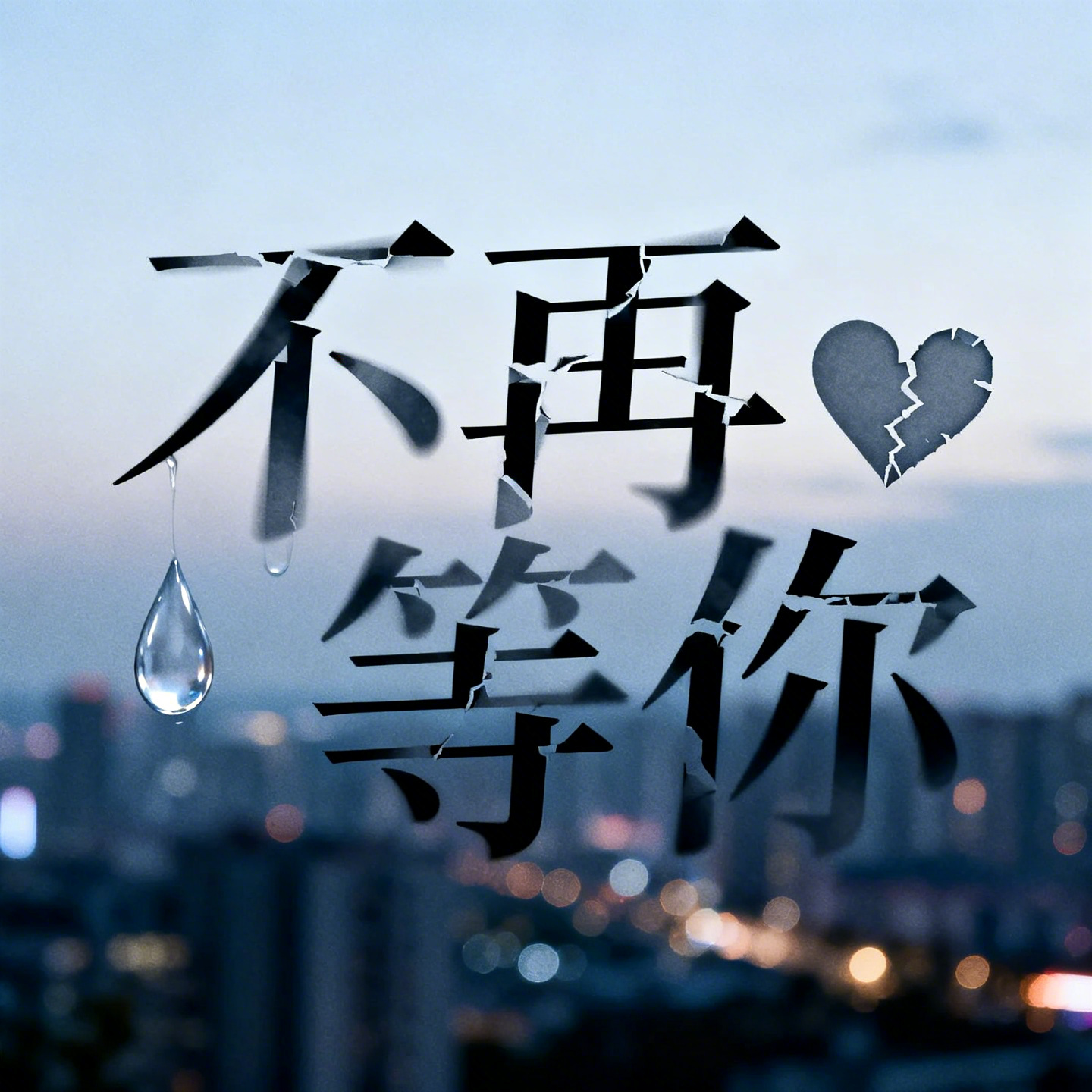 不再等你 - GanTz喵、GanTz喵 (AI演唱)封面