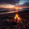 Natural Healing Music Zone - Chillaxing in Firelight's Warmth