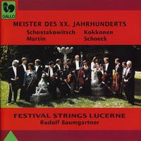 Shostakovich, Kokkonen, Martin, Schoeck: Meister des XX. Jahrhunderts