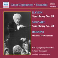 HAYDN: Symphony No. 88 / MOZART: Symphony No. 40 (Toscanini) (1938-1939)