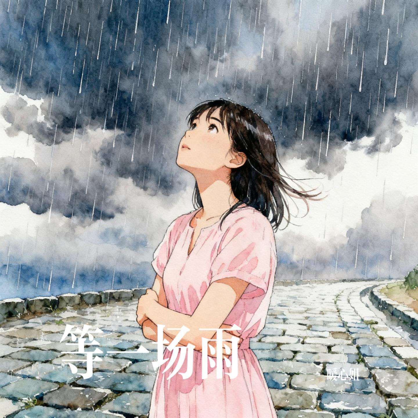 等一场雨封面