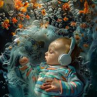 Tidal Slumber: Baby Sleep Ocean Melody