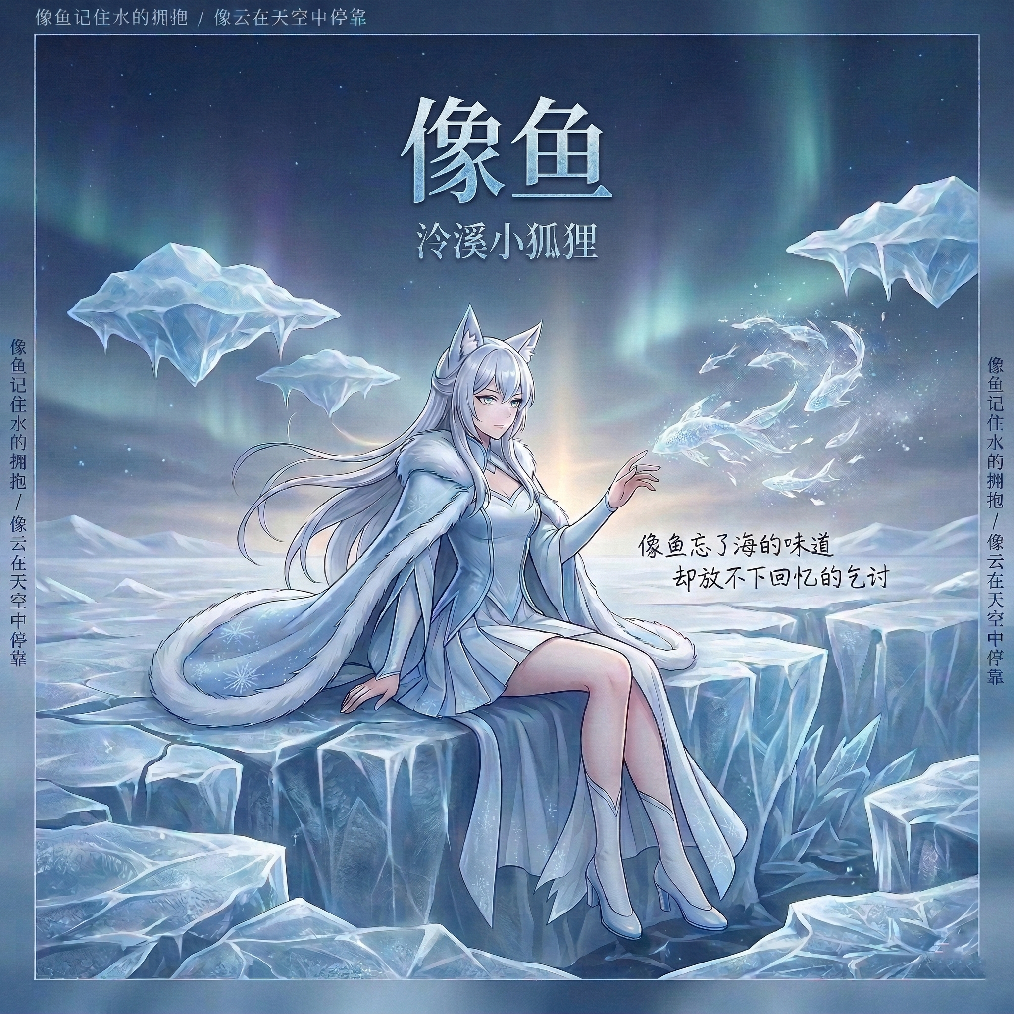 像鱼（单人版 | Cover：王贰浪） - 泠溪小狐狸、若溪（虚拟歌手）封面