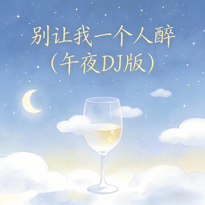 别让我一个人醉 (午夜DJ版) - DJ唐不甜封面