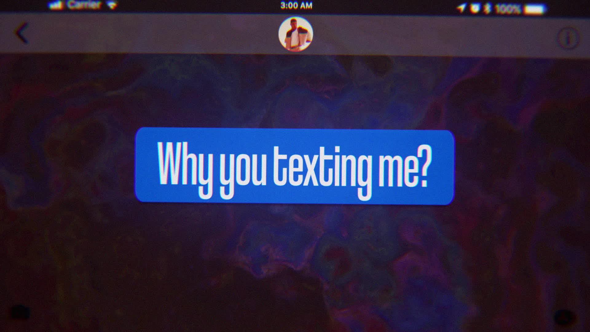 why you texting me? (Lyric Video) Michael J. Woodard 高清MV 网易云音乐