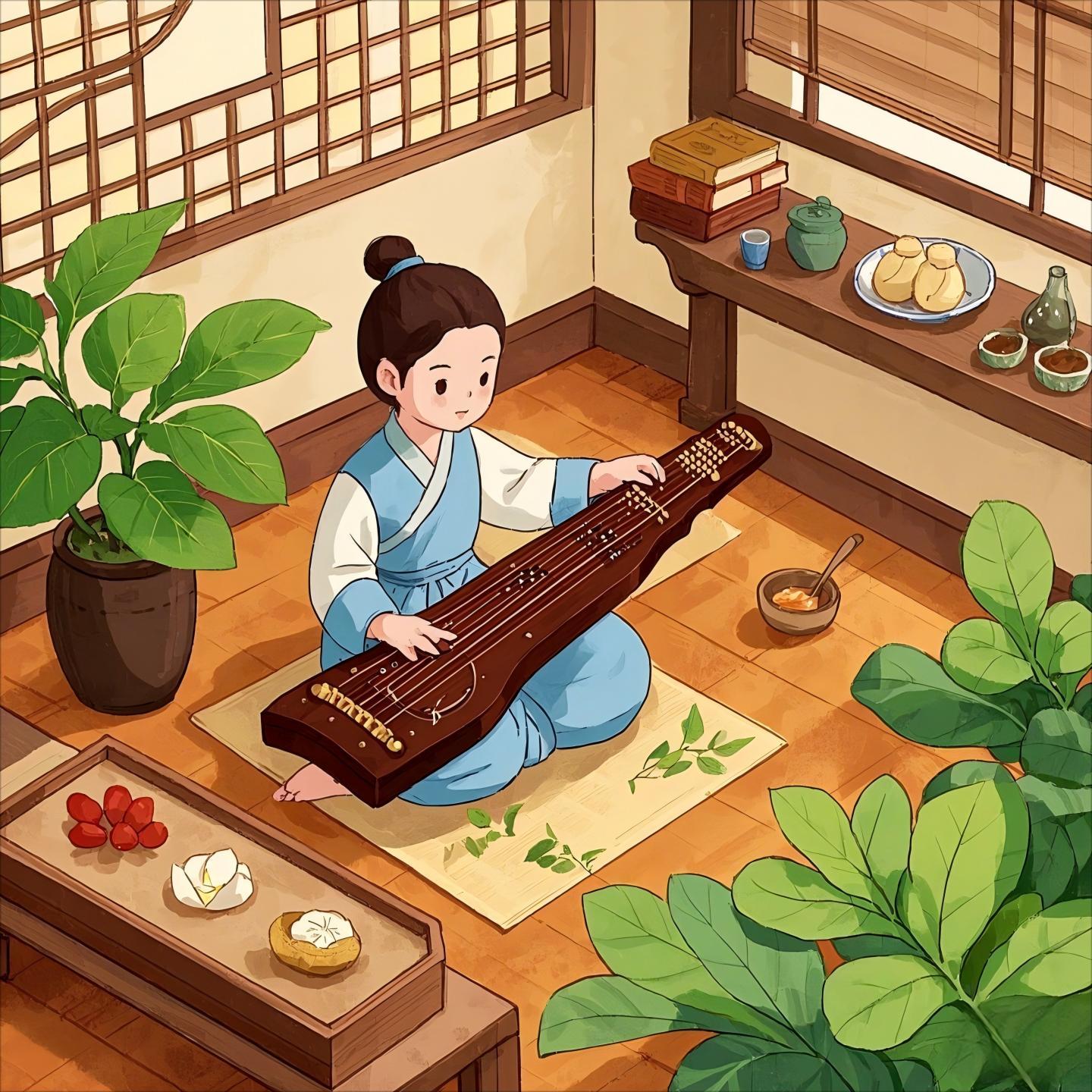 古琴音乐疗法（补肾益气）