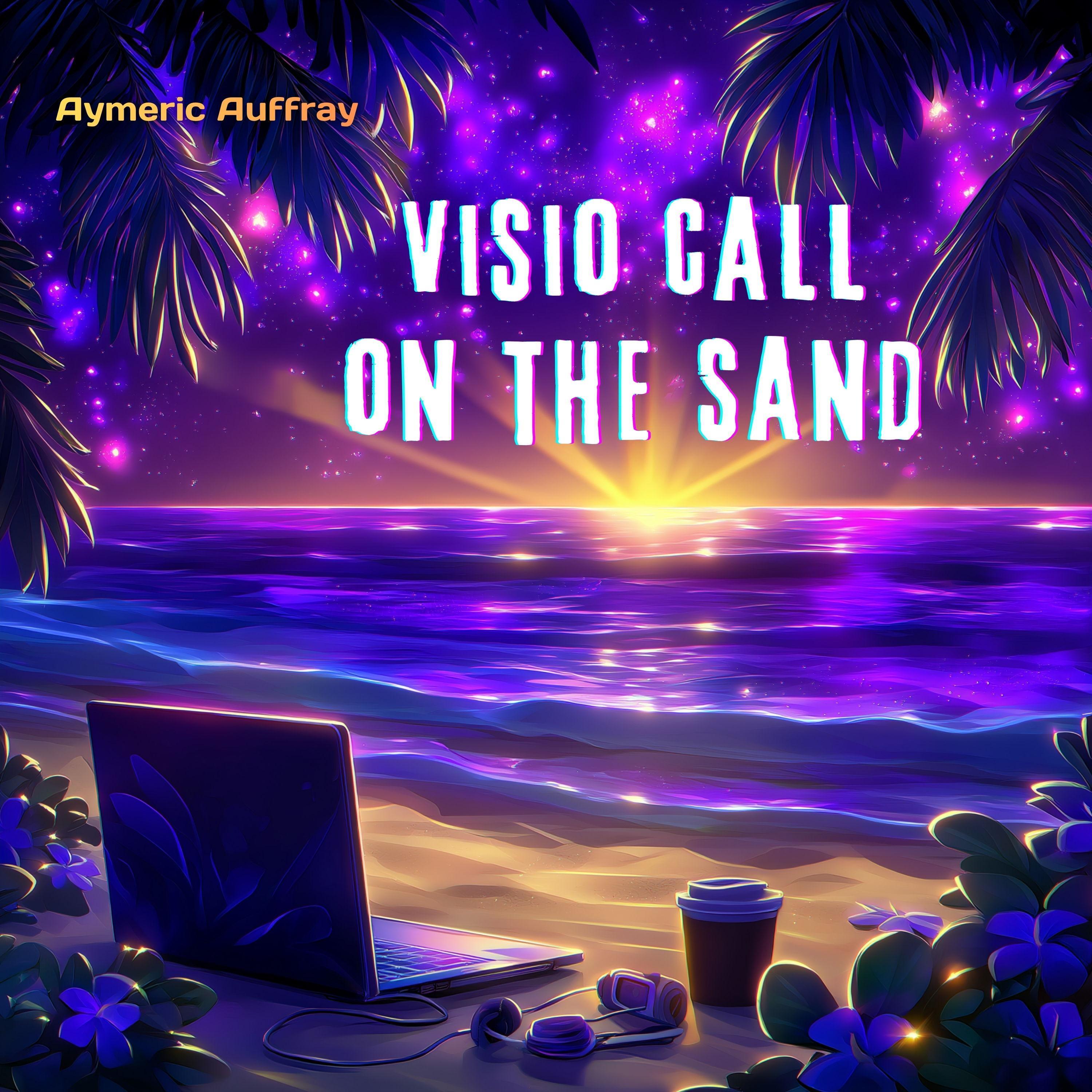 Visio call on the sand