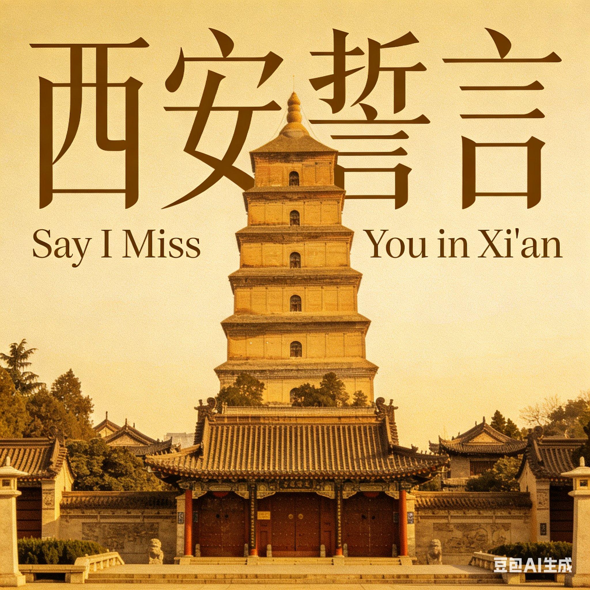Say I Miss You in Xi,an（西安誓言）