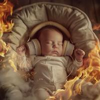 Gentle Lull of Fire: Music for Baby Sleep