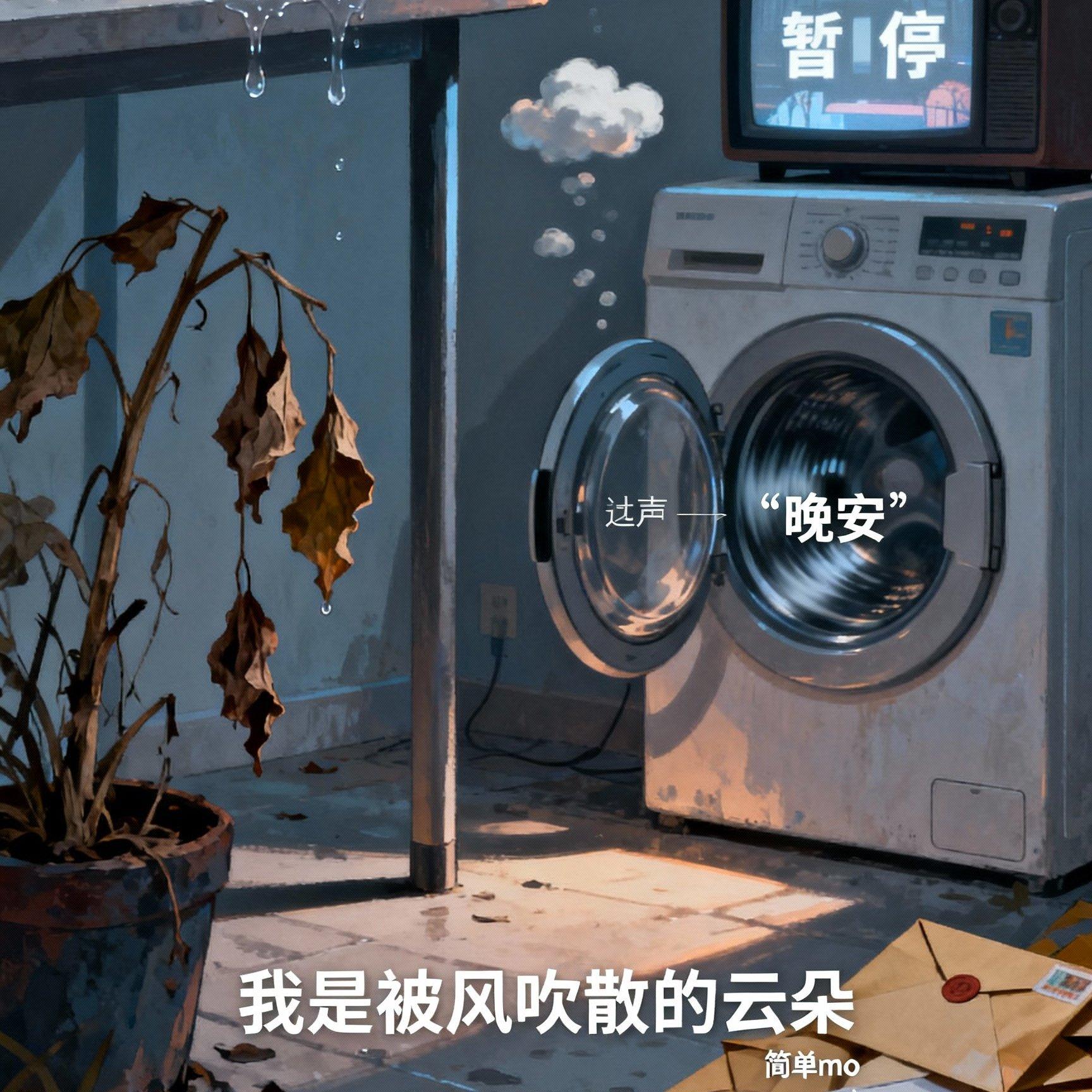 我是被风吹散的云朵封面