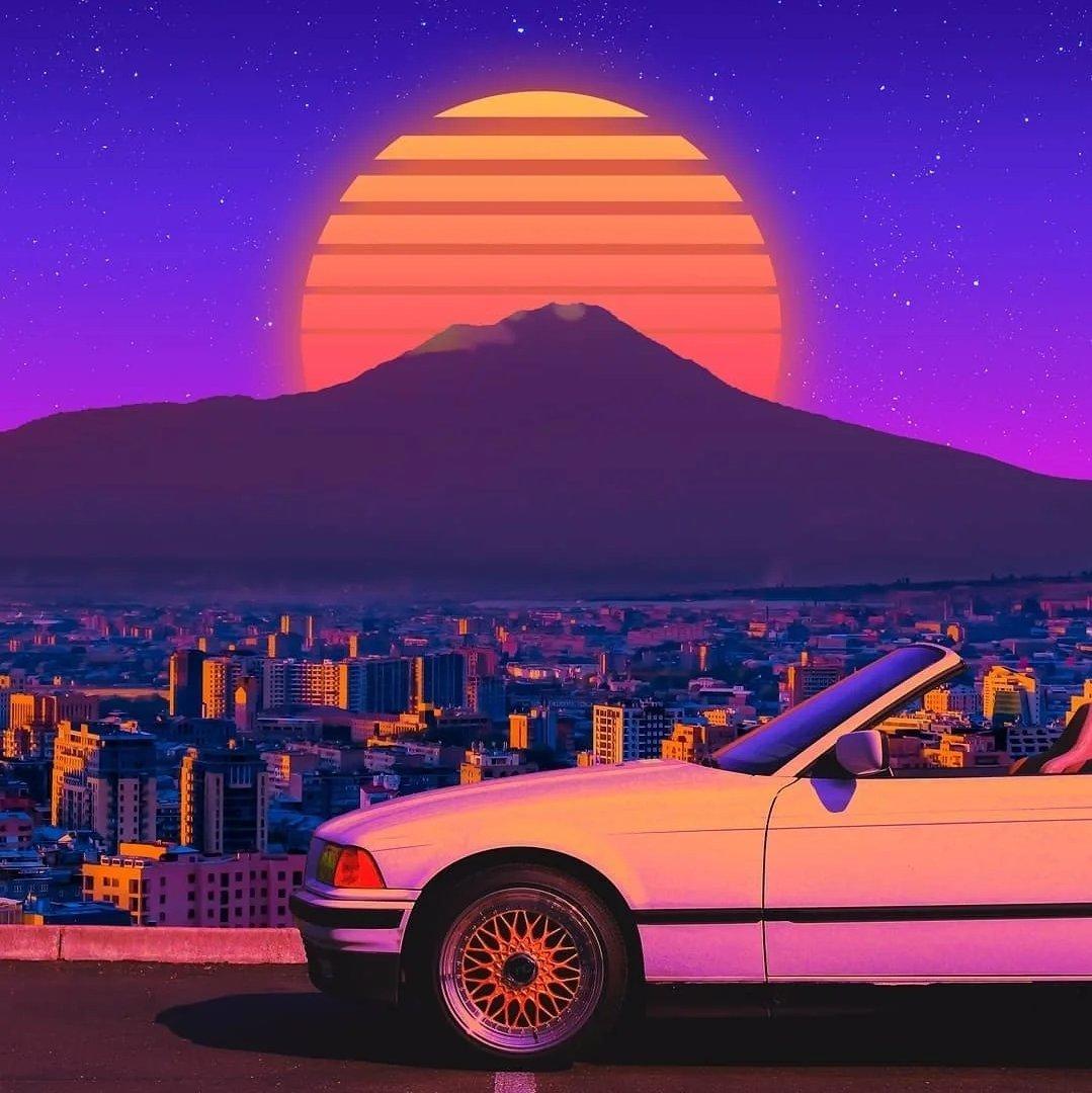 蒸汽波R&B｜落日收藏家的梦幻艺术