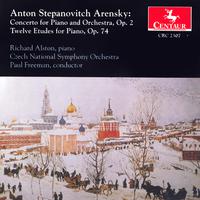 ARENSKY, A.S.: Piano Concerto in F Minor / 12 Etudes (Alston, Czech National Symphony, Freeman)