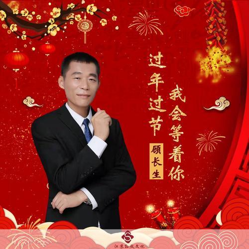 过年过节我会等着你 (女声版伴奏) - 顾长生封面