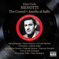 MENOTTI, G.: Consul (The) / Amelia al ballo (Engel, Sanzogno) (1950, 1954)