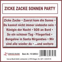 Zicke Zacke Sonnen Party