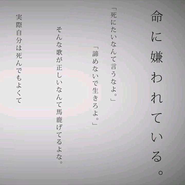 命に嫌われている（被生命所厌恶）