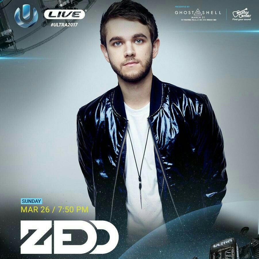 『排序』萌猴Zedd UMF2017 Miami现场歌单