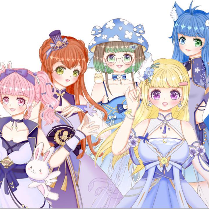 【虹色糖】群青