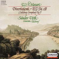 MOZART, W.A.: Divertimento No. 17 / Salzburg Symphony No. 3 (Camerata Salzburg, Vegh)