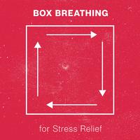 Box Breathing for Stress Relief: Deep Relaxation Technique, Inhale Positive Energy and Exhale Negative Energy