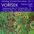 VORISEK, J.V.H.: Piano Music (Anthology of Czech Piano Music, Vol. 4) (Kvapil)