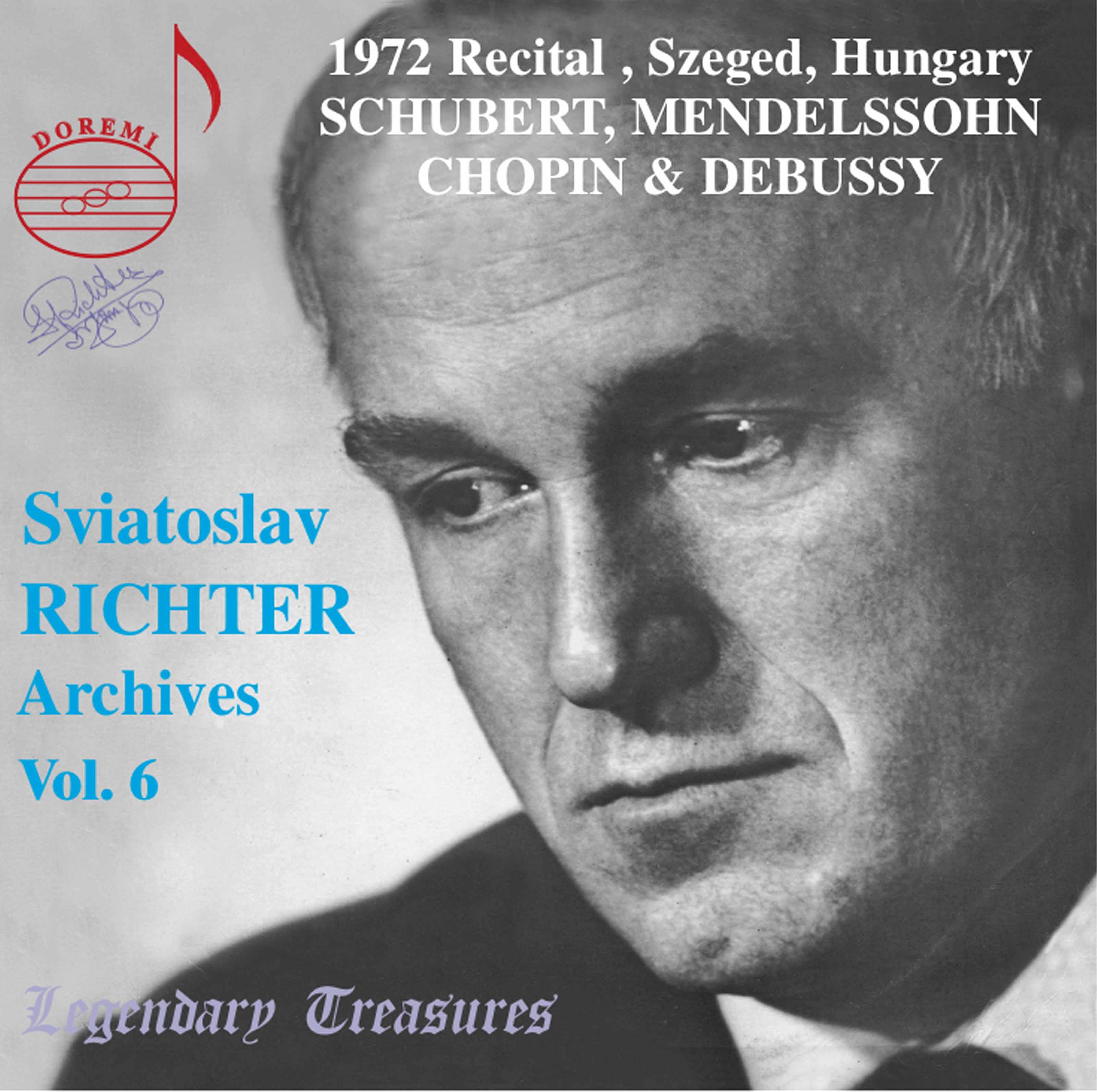 Richter Archives, Vol. 6: 1972 Szeged Recital (Live)
