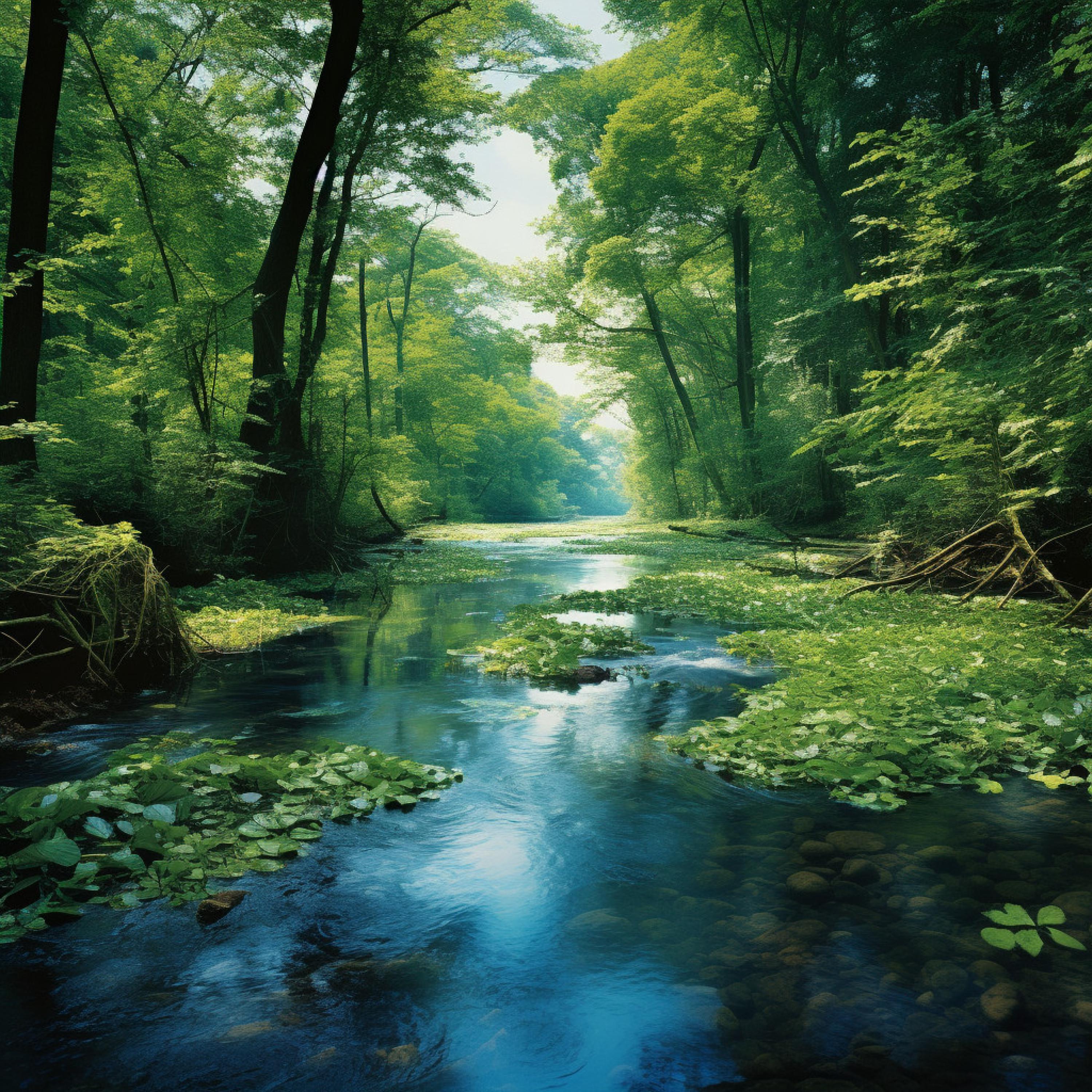 Bosque Ocupado - Flujo De Productividad Junto Al Agua