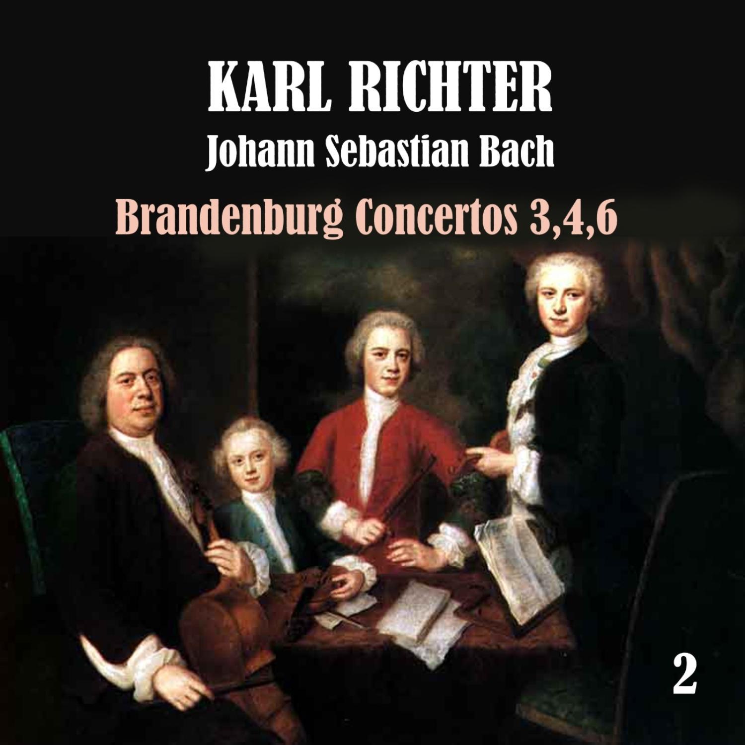 Bach: Brandenburg Concertos, No. 3,4,6专辑
