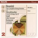 Rossini: String Sonatas/ Wolf: Italian Serenade//Mendelssohn: Octet (2 CDs)专辑