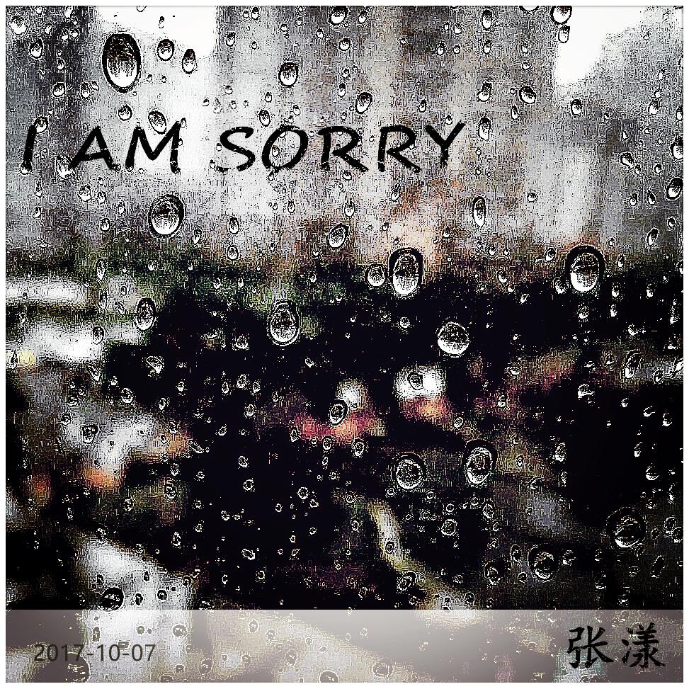 I AM SORRY专辑