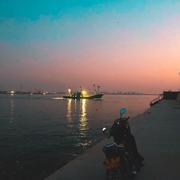 落日微醺