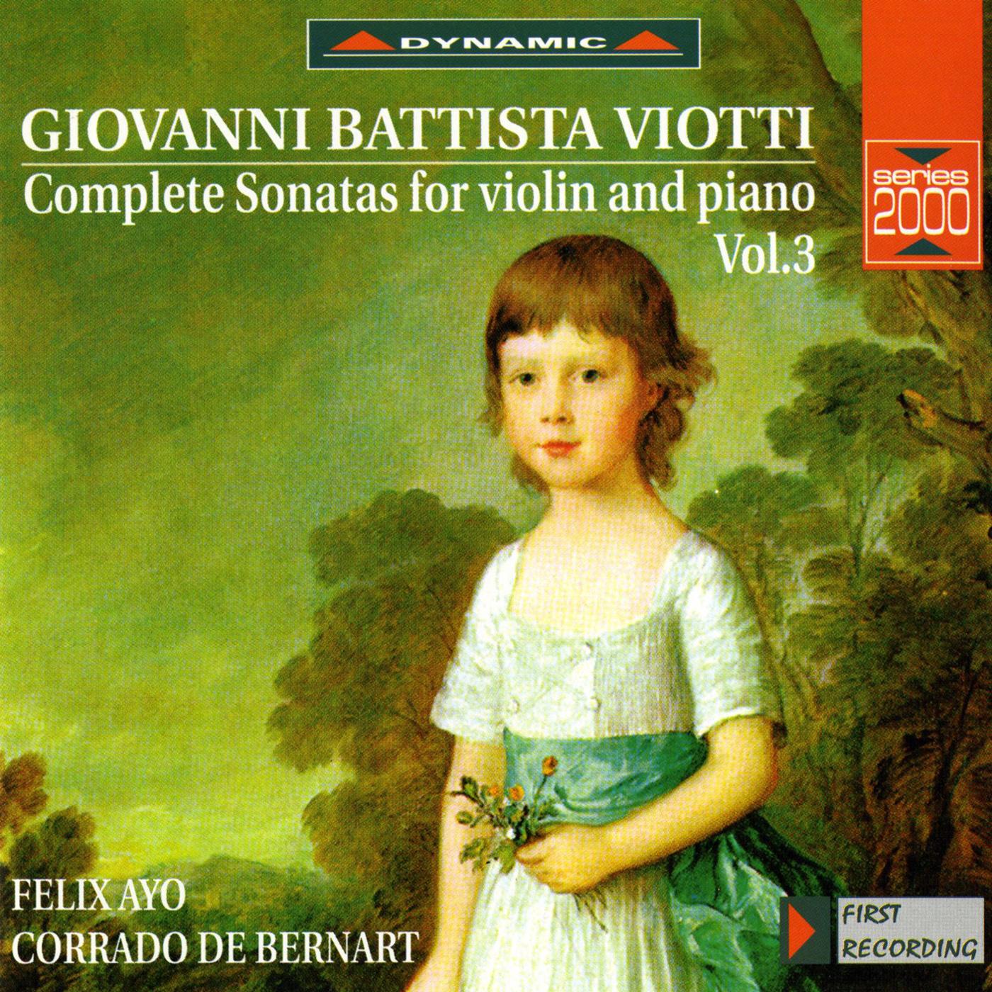 Viotti: Violin Sonatas (Complete), Vol. 3