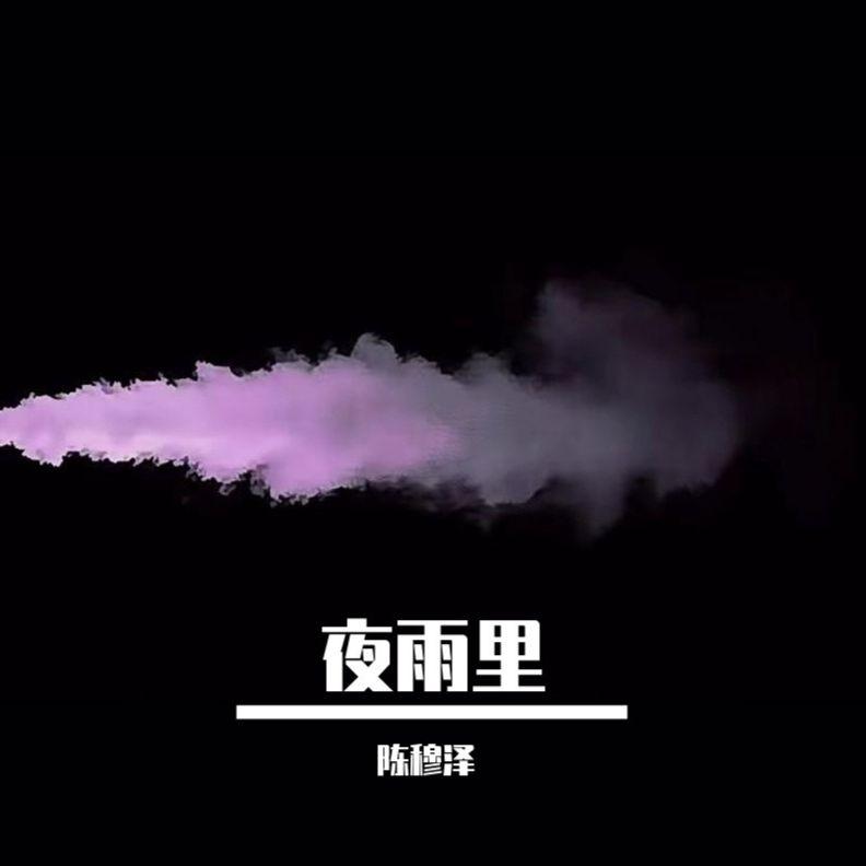 夜雨里