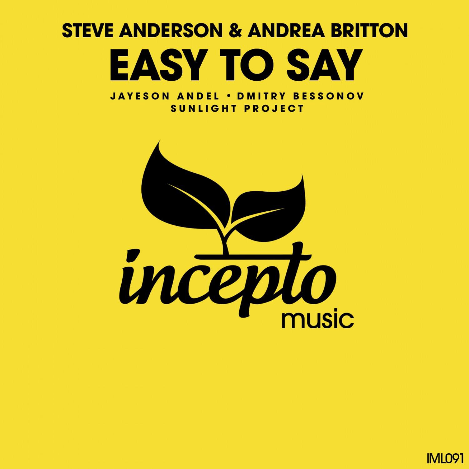 Andrea Britton - Easy to Say (From A/ To /b Album Mix)