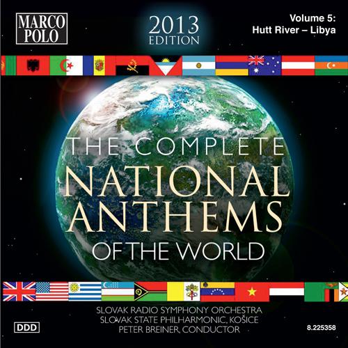 NATIONAL ANTHEMS OF THE WORLD (COMPLETE) (2013 Edition), Vol. 5: Hutt River - Libya专辑