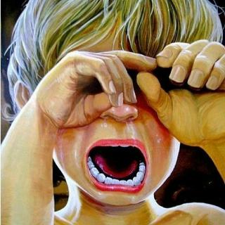 我没你想象的那么坚强，我也会哭