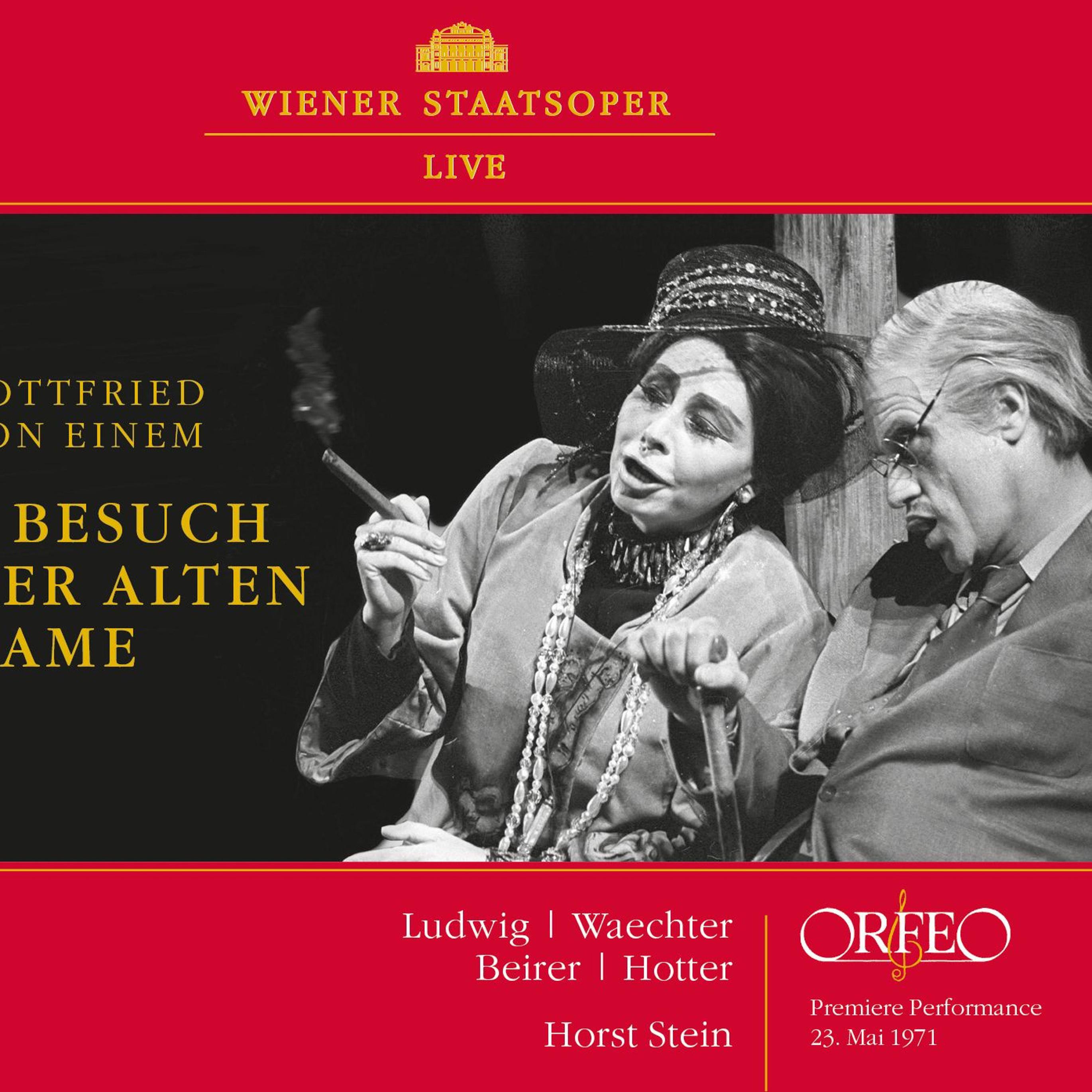 Christa Ludwig - Der Besuch der alten Dame, Op. 35, Act III:Der Besuch der alten Dame, Op. 35, Act III: Ich danke Dir für die Kränze